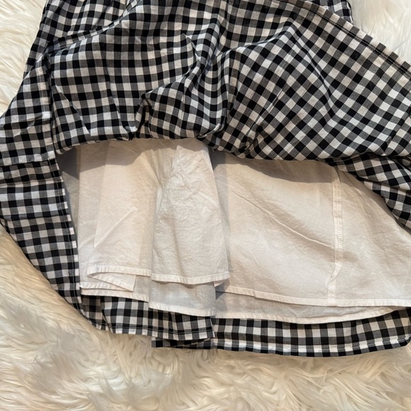 Janie and Jack Girls Gingham Sundress Size 4 Black White Cotton Dress - Picture 6 of 7